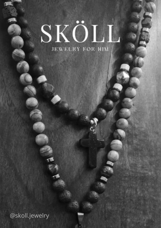 Collar Sköll "Eternal Love"